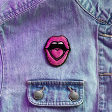 Load image into Gallery viewer, Bouche de Coeur - Heart on Tongue Patch